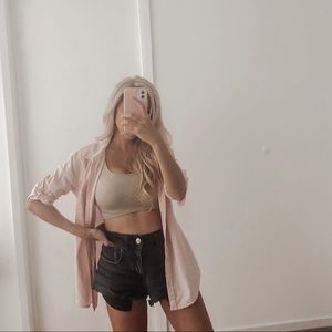 Abercrombie Pink Button Down